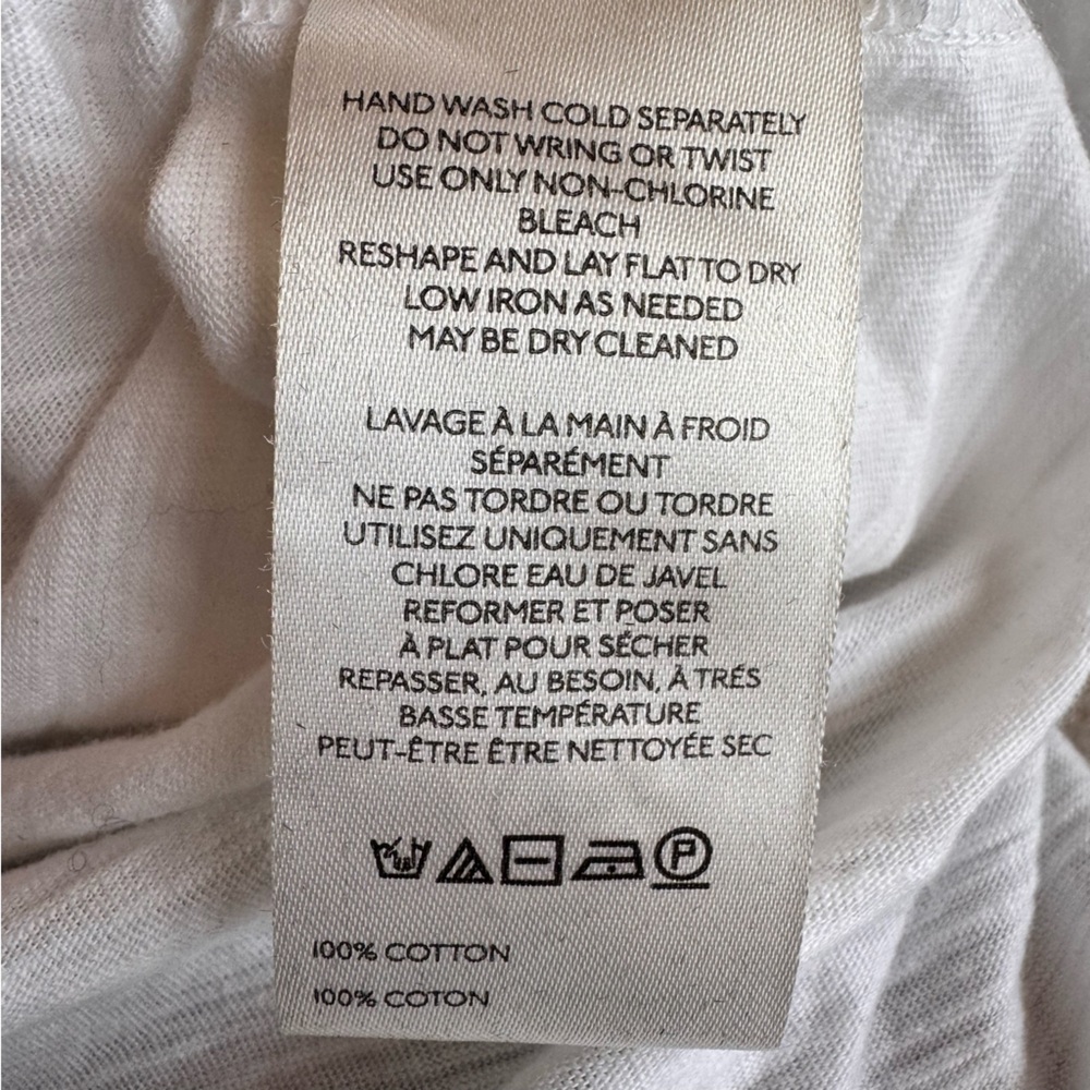 Free People Our Song Henley Top White Lace Cuff Long Sleeve XS NWT - Picture 8 of 13